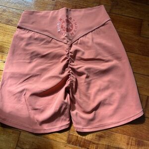 Gymshark Coral Athletic Shorts
